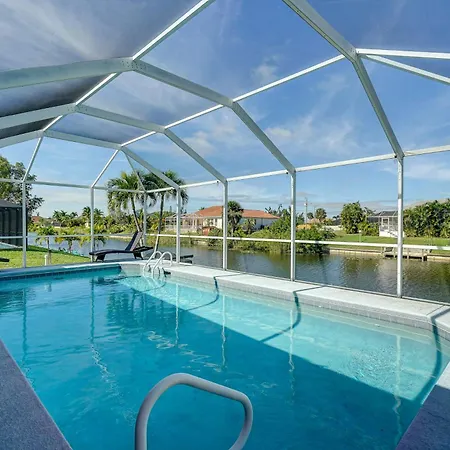 Canal-Front Cape Coral Home With Saltwater Pool!